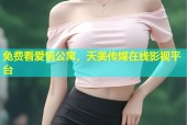 免费看爱情公寓，天美传媒在线影视平台