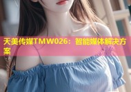 天美传媒TMW026：智能媒体解决方案