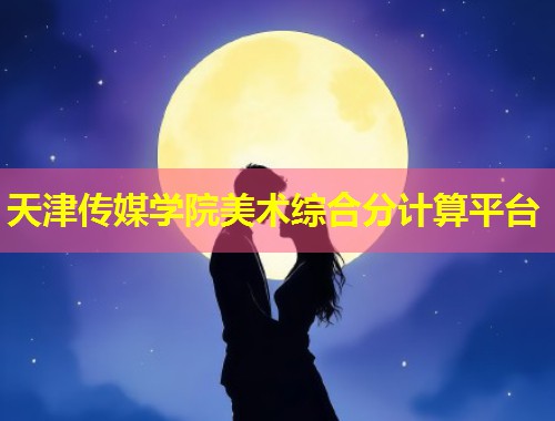 天津传媒学院美术综合分计算平台  第1张