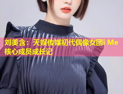 刘美含：天娱传媒初代偶像女团i Me核心成员成长记  第1张