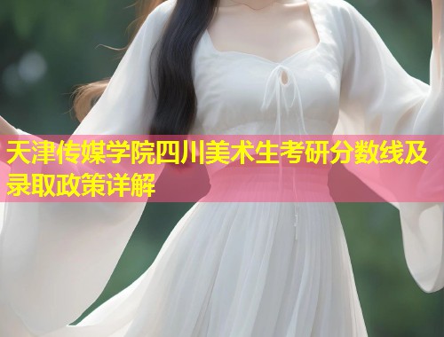 天津传媒学院四川美术生考研分数线及录取政策详解  第1张