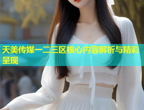 天美传媒一二三区核心内容解析与精彩呈现  第1张