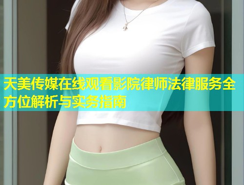 天美传媒在线观看影院律师法律服务全方位解析与实务指南  第1张