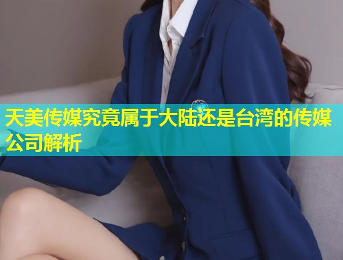 天美传媒究竟属于大陆还是台湾的传媒公司解析  第1张